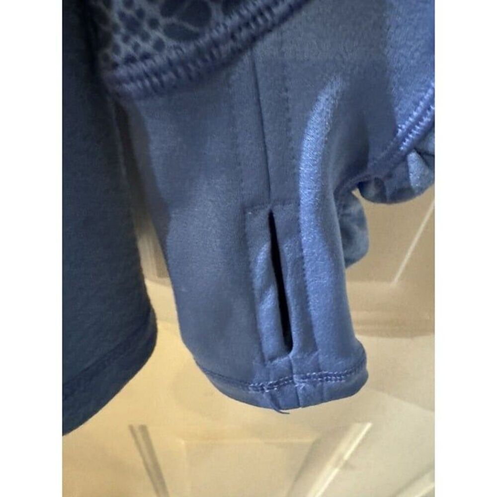 Calia By Carrie Underwood Jacket Blue Stripe Full Zip Pockets Size Medium - Picture 4 of 4